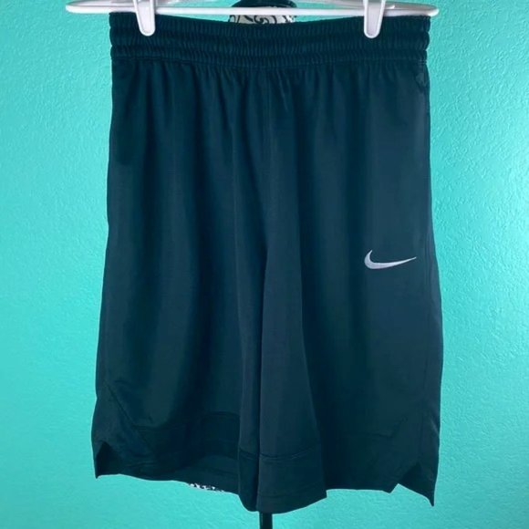 Nike Shorts Nike Dri Fit Classic Fit Pure Black Drawstring Active Basketball Shorts M Poshmark